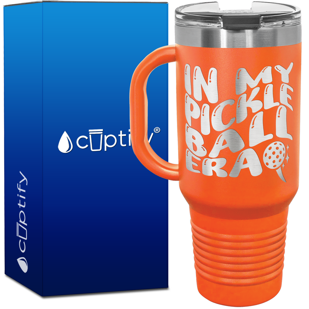In My Pickleball Era 40oz Pickleball Travel Mug