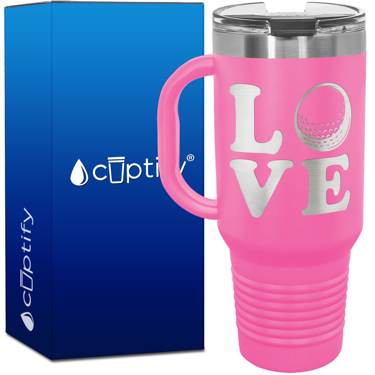 Love Golf 40oz Golf Travel Mug