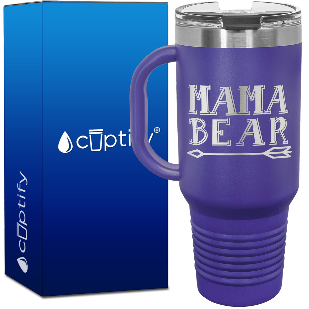 Mama Bear 40oz Mom Travel Mug
