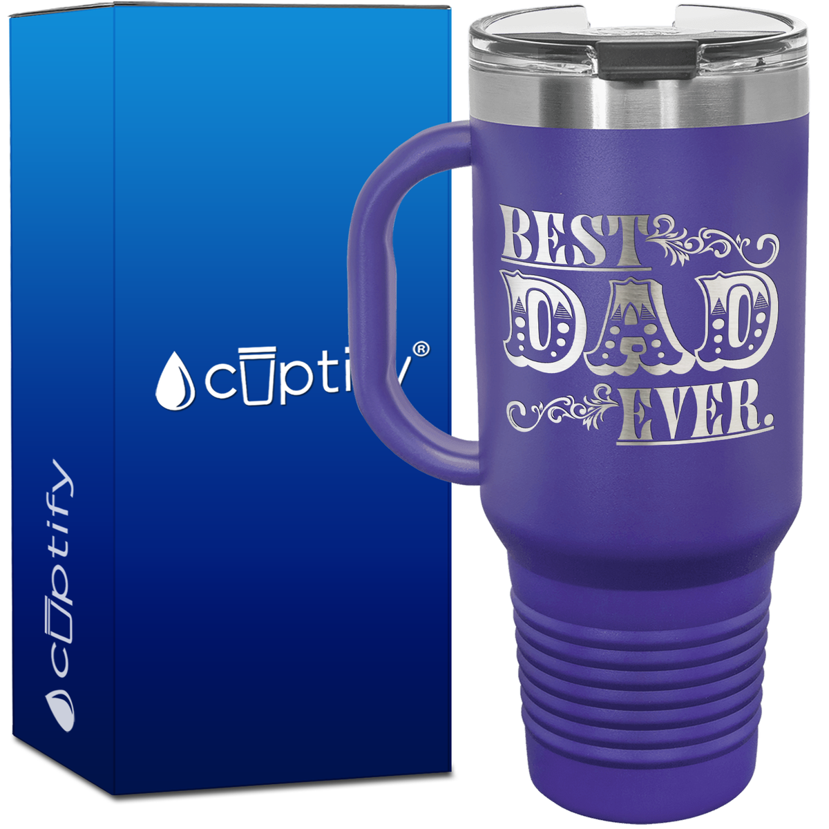 Best Dad Ever 40oz Dad Travel Mug