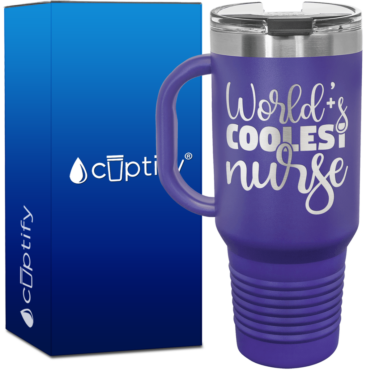 World's Coolest Nurse 40oz Nurse Travel Mug