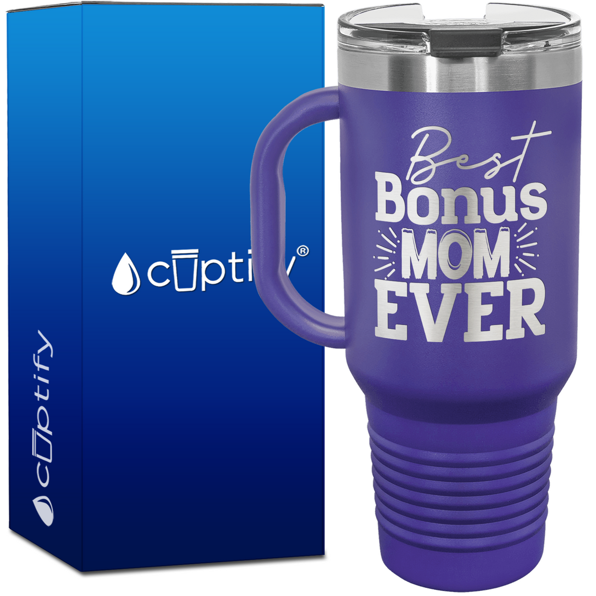 Best Bonus Mom Ever 40oz Mom Travel Mug