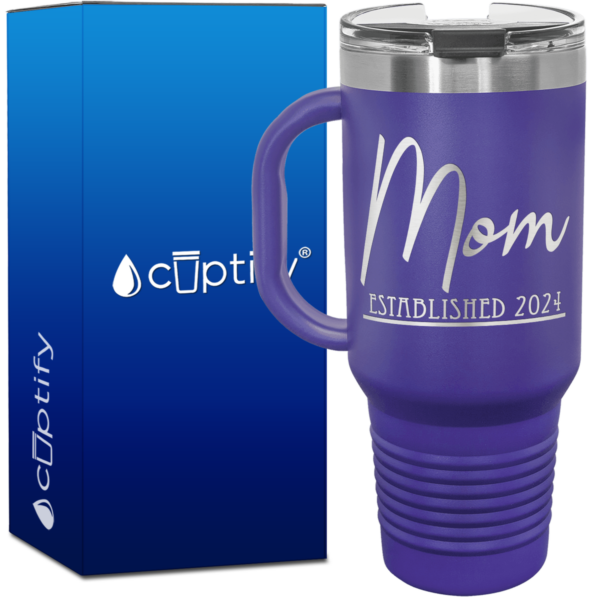 Mom Established 40oz Mom Travel Mug