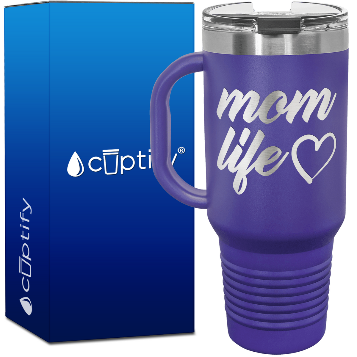 Mom Life 40oz Mom Travel Mug