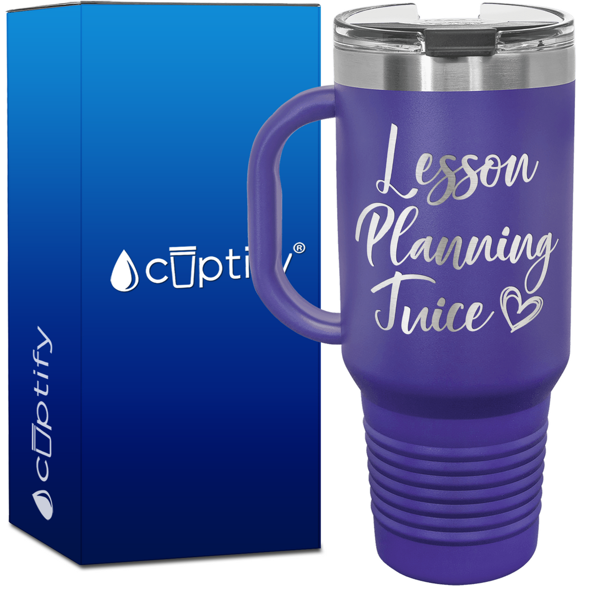 Lesson Planning Juice 40oz Teacher Travel Mug