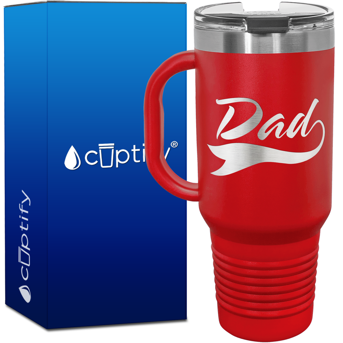 Dad 40oz Dad Travel Mug