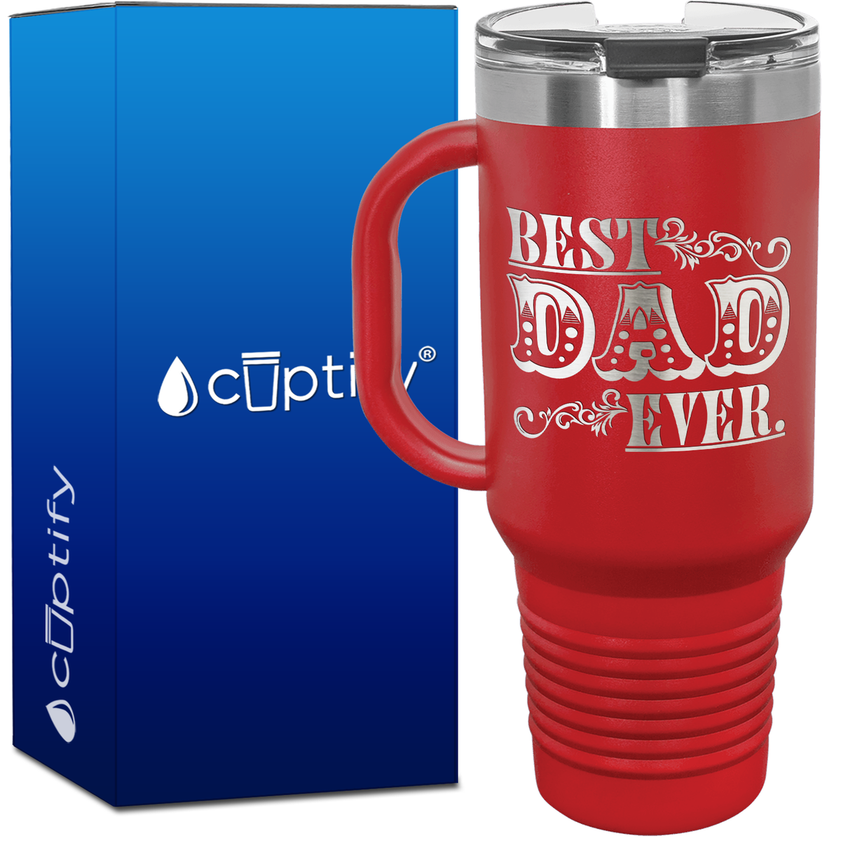 Best Dad Ever 40oz Dad Travel Mug