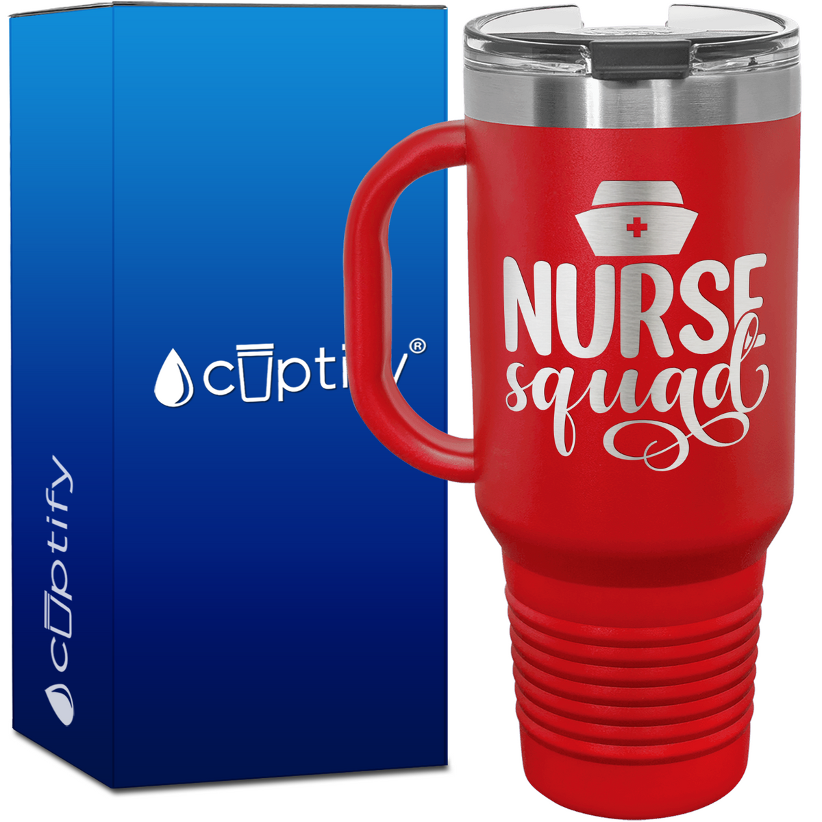 Nurse Squad 40oz Nurse Travel Mug