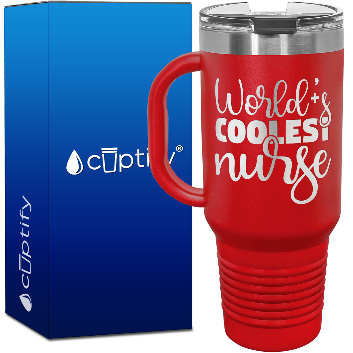 World's Coolest Nurse 40oz Nurse Travel Mug