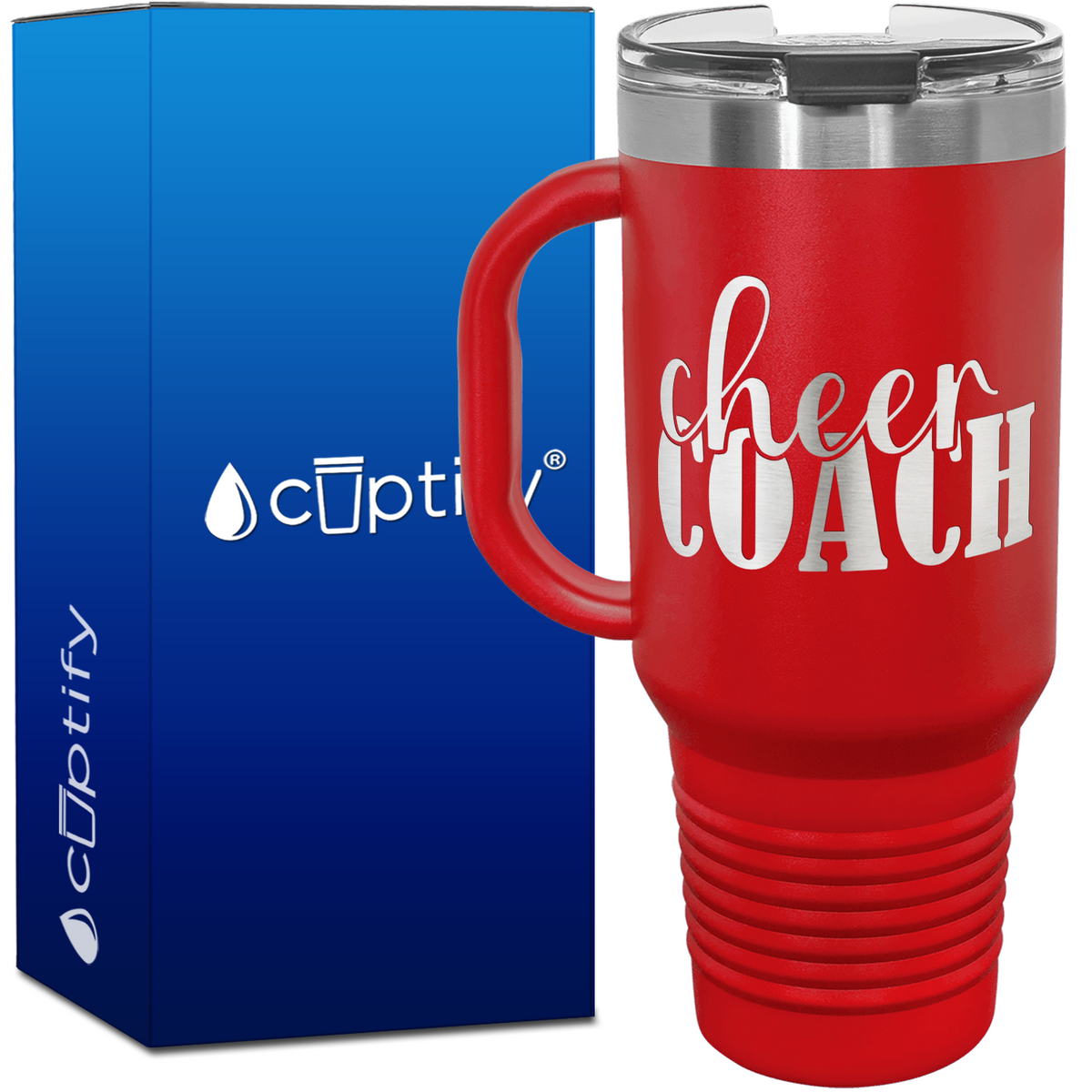 Cheerleading Coach 40oz Cheer Travel Mug
