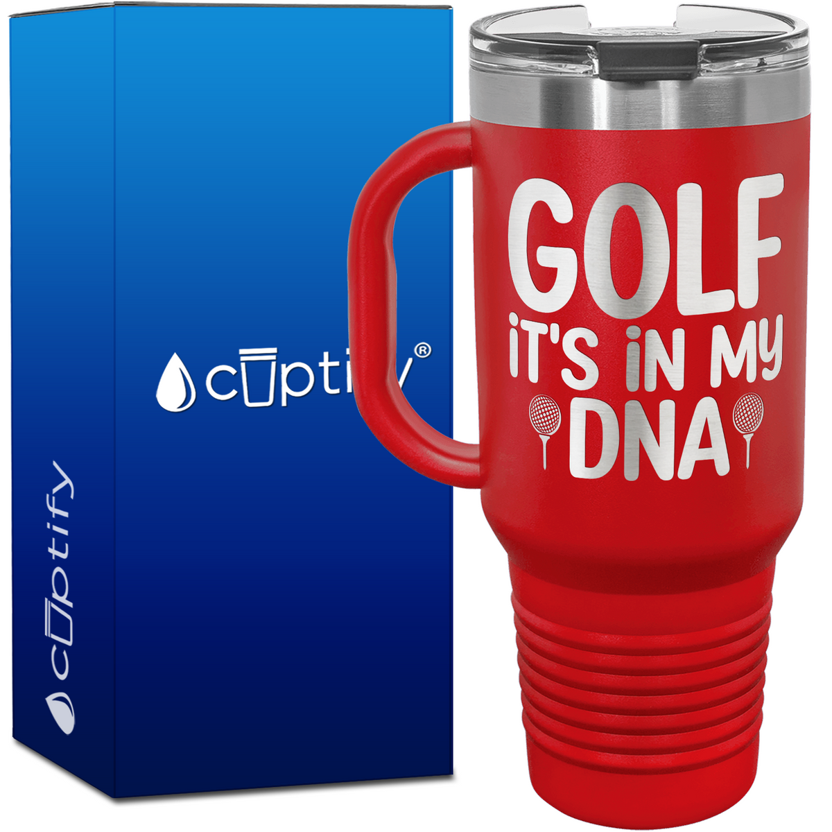 Golf It's In My DNA 40oz Golf Travel Mug