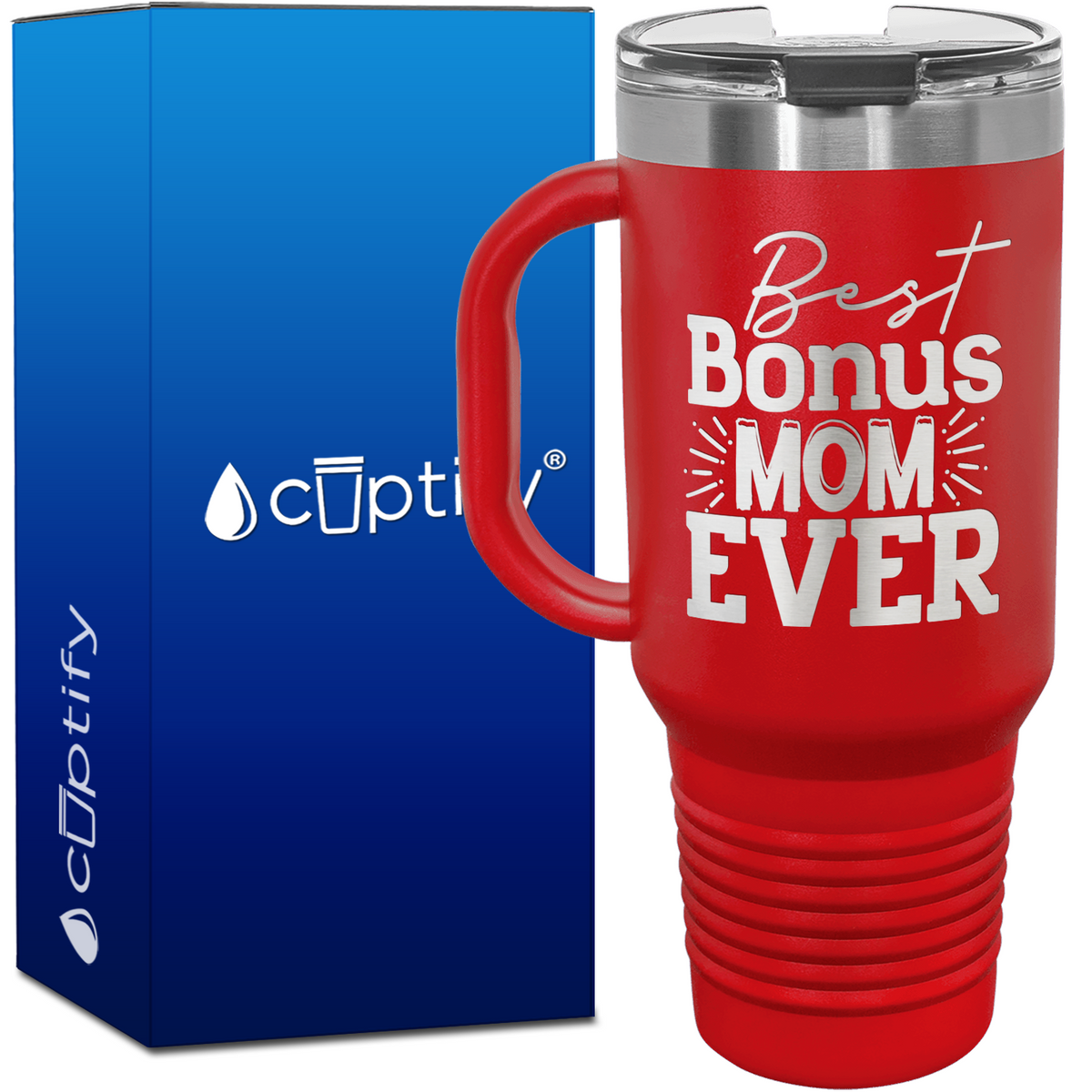 Best Bonus Mom Ever 40oz Mom Travel Mug
