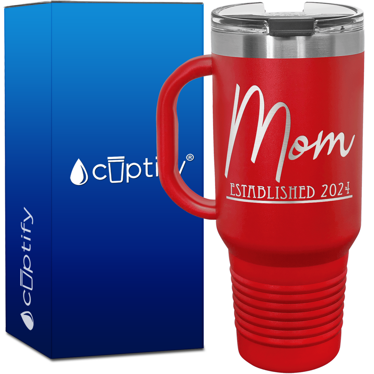 Mom Established 40oz Mom Travel Mug