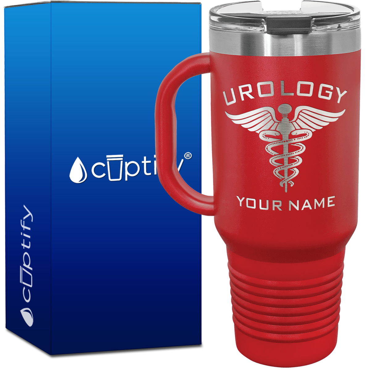 Personalized Urology 40oz Medical Travel Mug