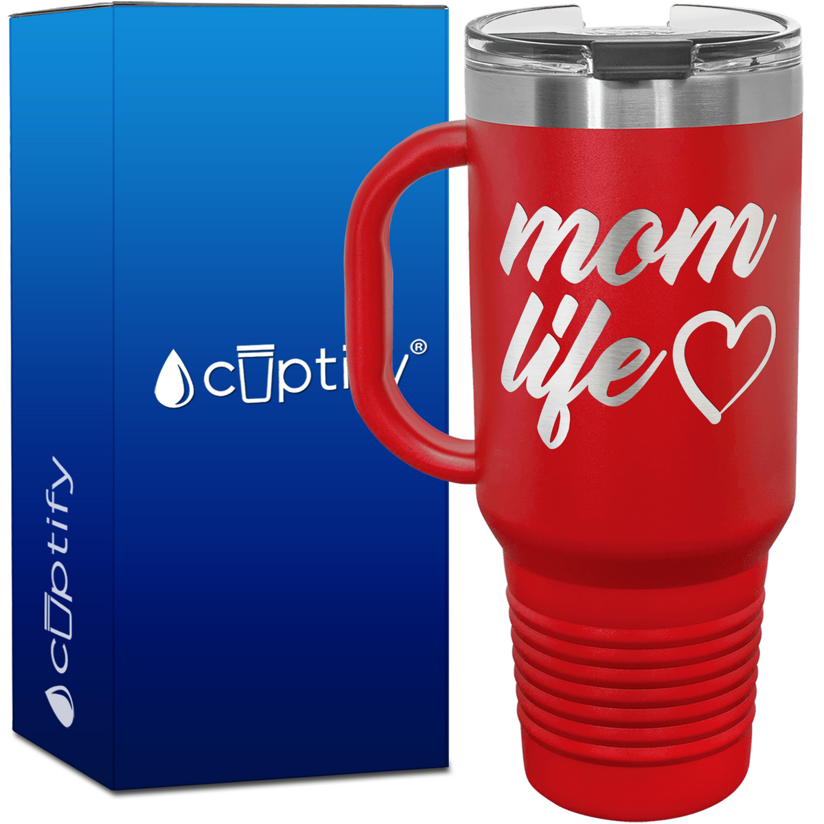 Mom Life 40oz Mom Travel Mug