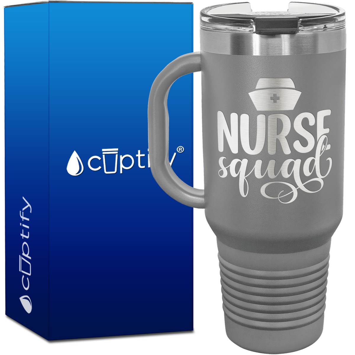 Nurse Squad 40oz Nurse Travel Mug