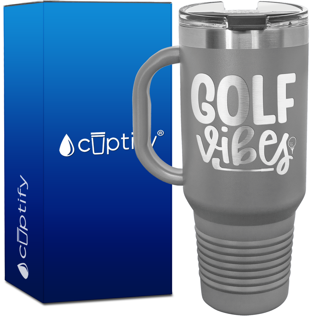 Golf Vibes 40oz Golf Travel Mug