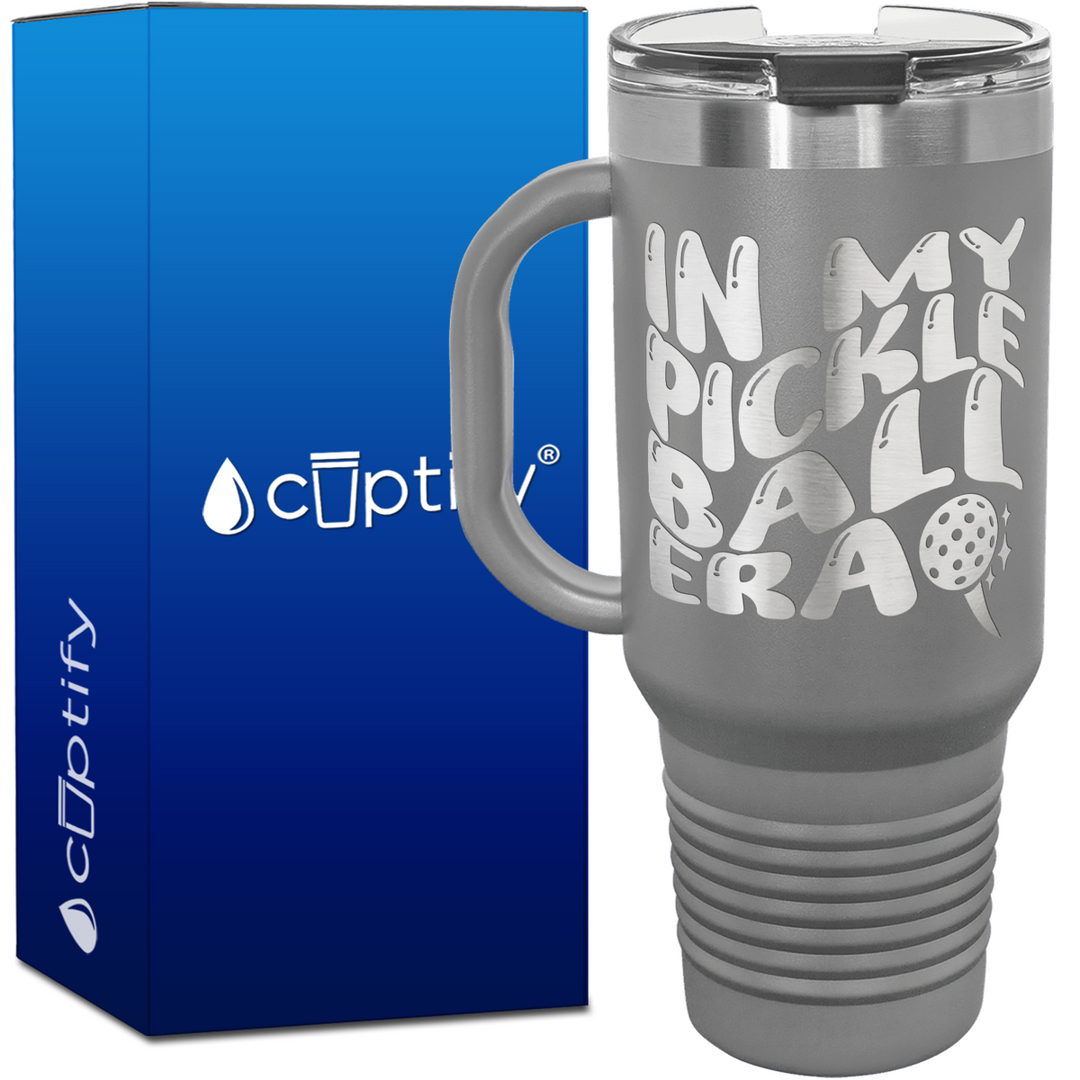 In My Pickleball Era 40oz Pickleball Travel Mug