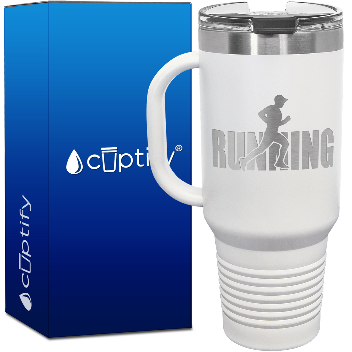 Running 40oz Running Travel Mug