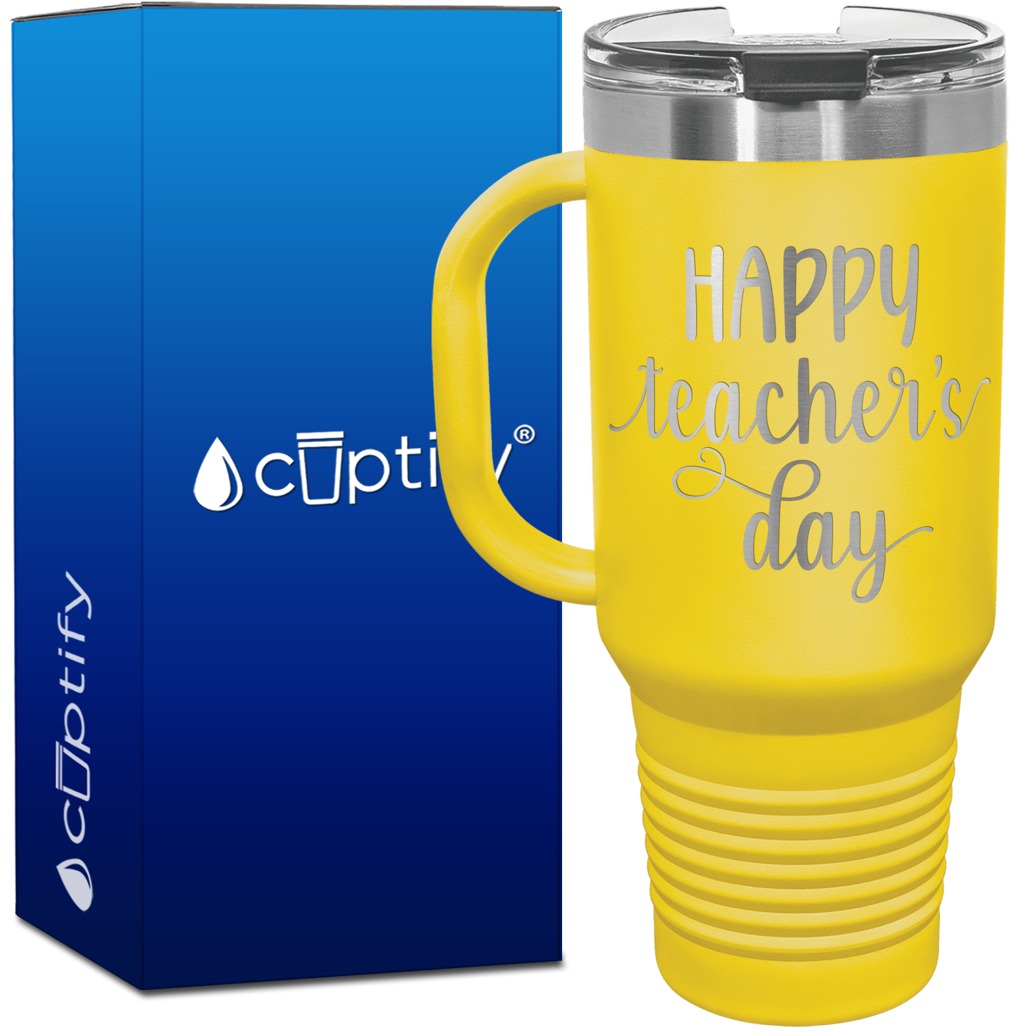 Happy Teacher's Day 40oz Teacher Travel Mug