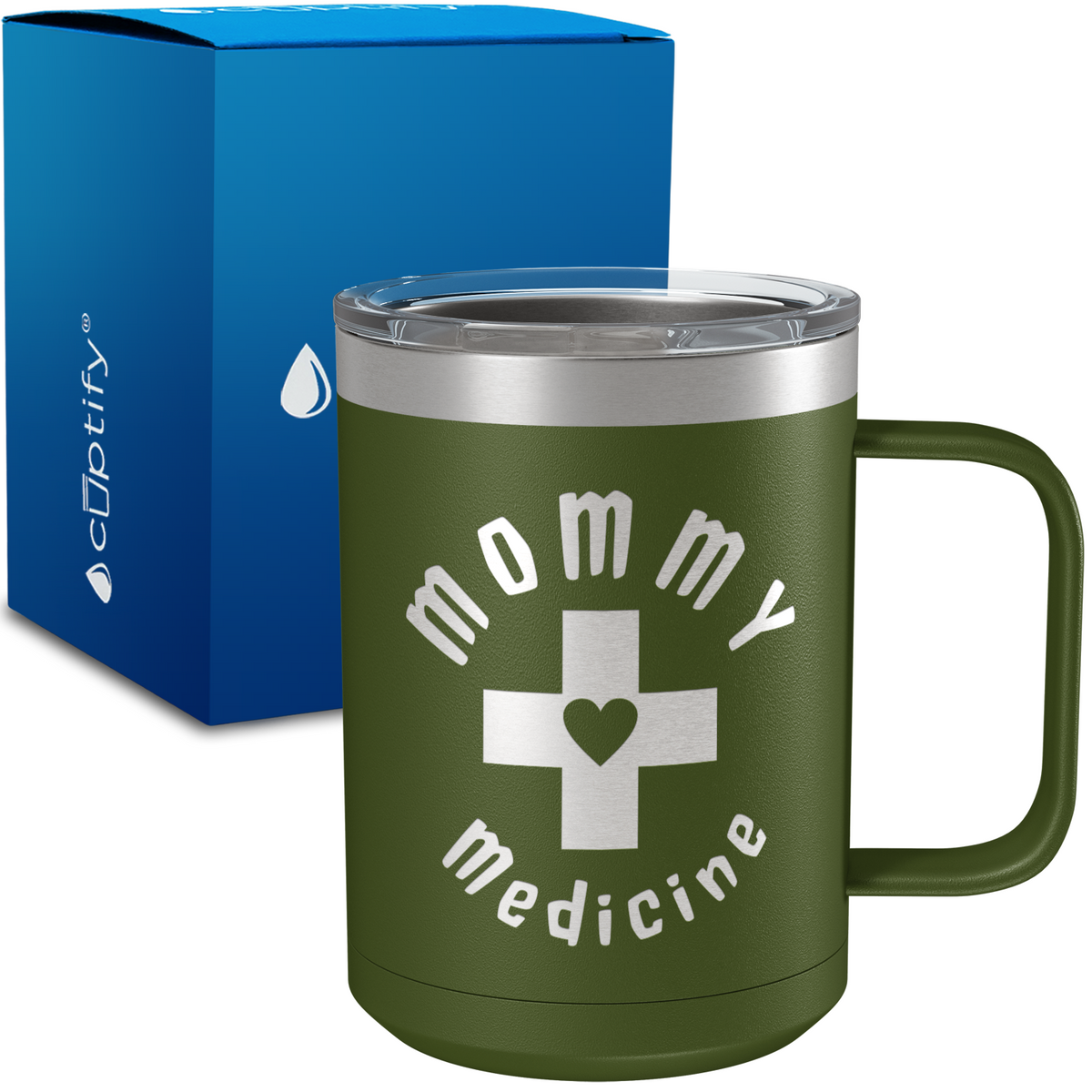 Mommy Medicine 15oz Stainless Steel Mug