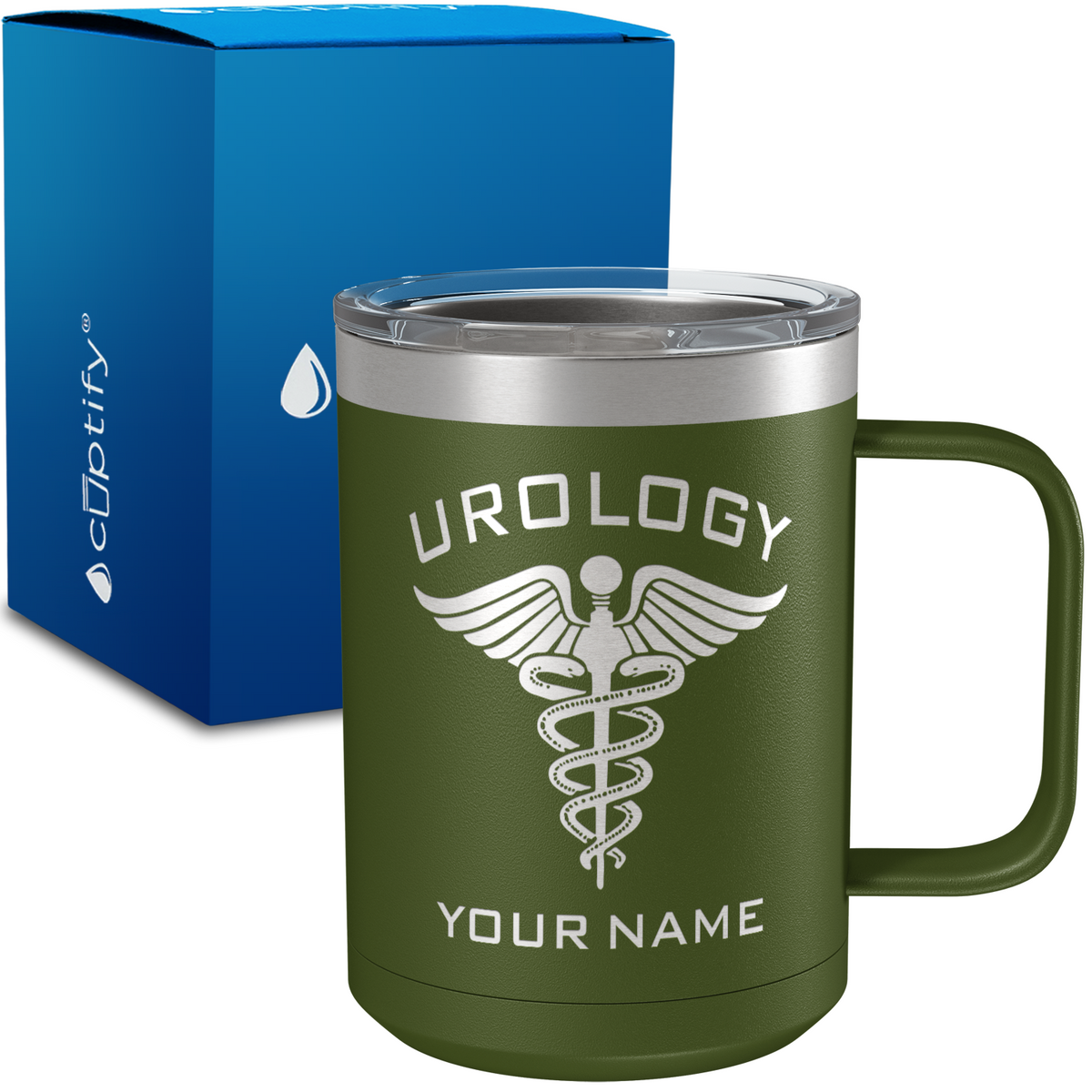 Urology Personalized 15oz Stainless Steel Mug