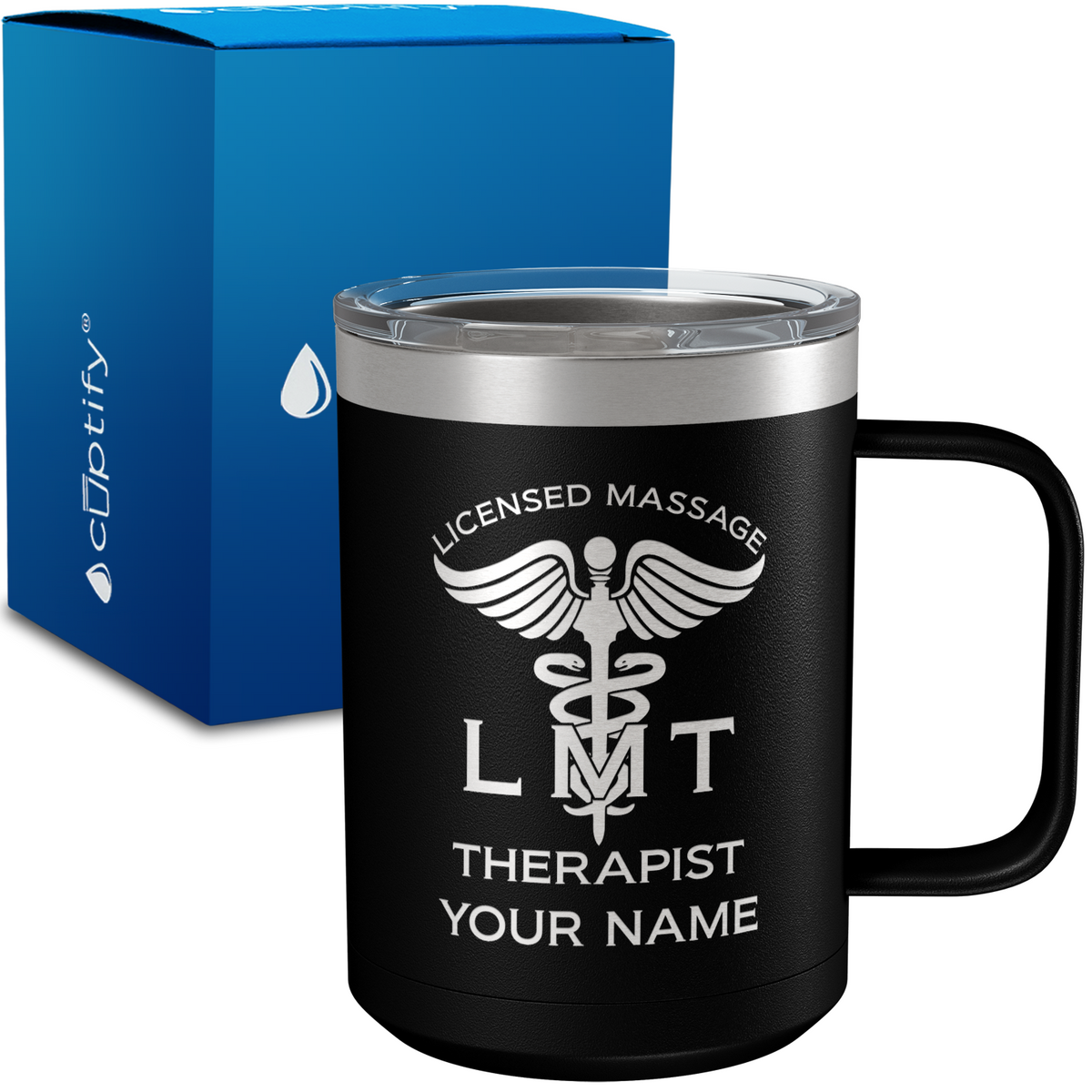 LMT Licensed Massage Therapist Personalized 15oz Mug