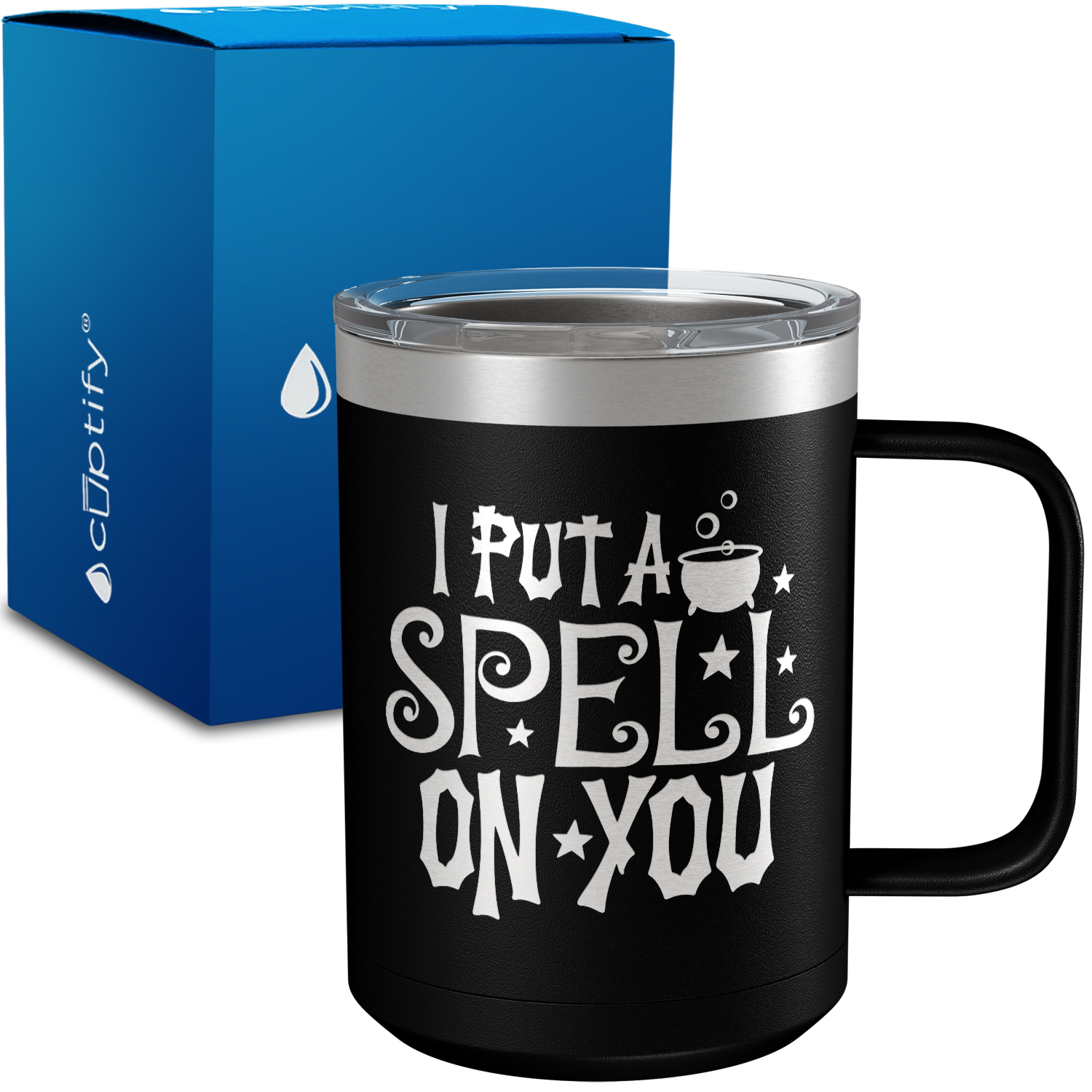 I Put a Spell on You 15oz Stainless Halloween Coffee Mug