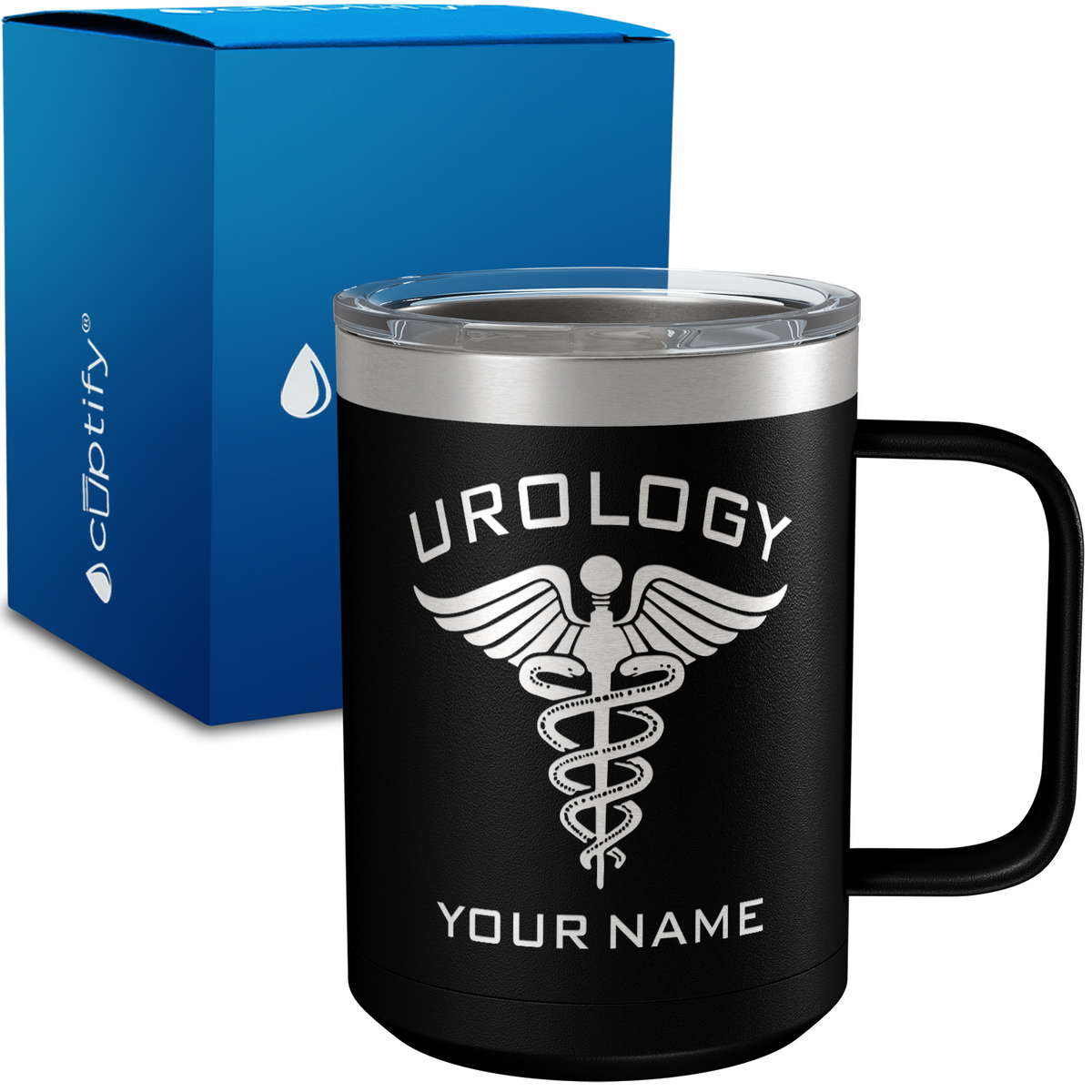 Urology Personalized 15oz Stainless Steel Mug