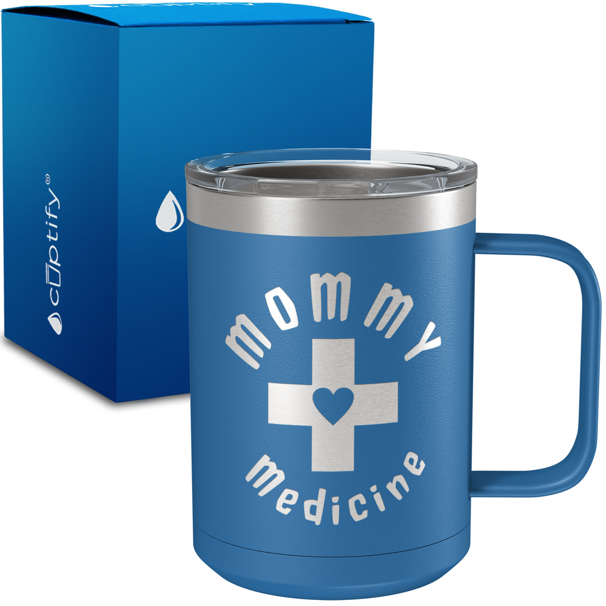 Mommy Medicine 15oz Stainless Steel Mug