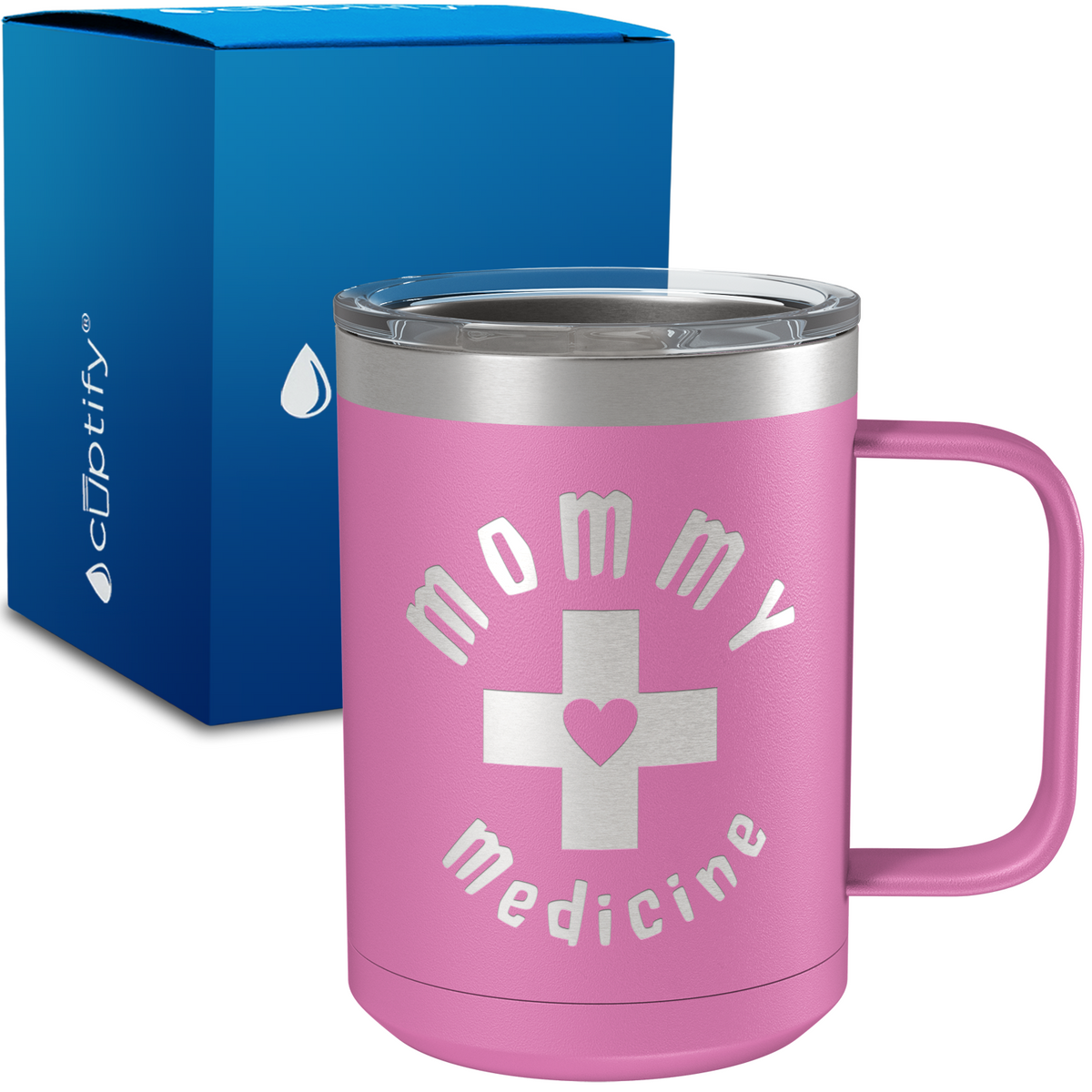 Mommy Medicine 15oz Stainless Steel Mug