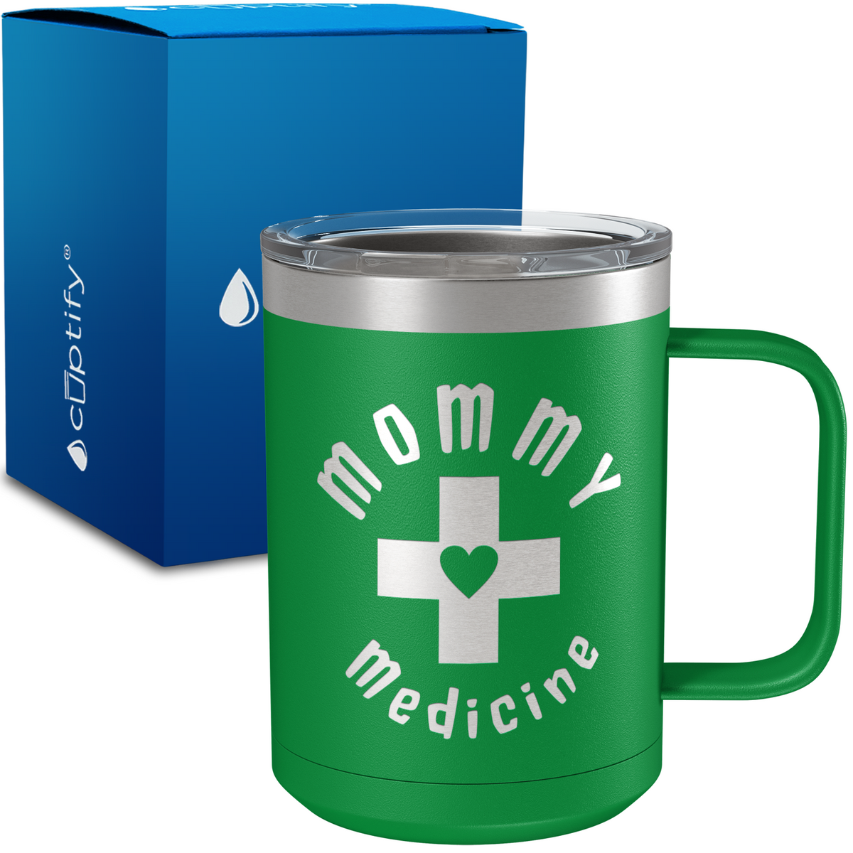 Mommy Medicine 15oz Stainless Steel Mug