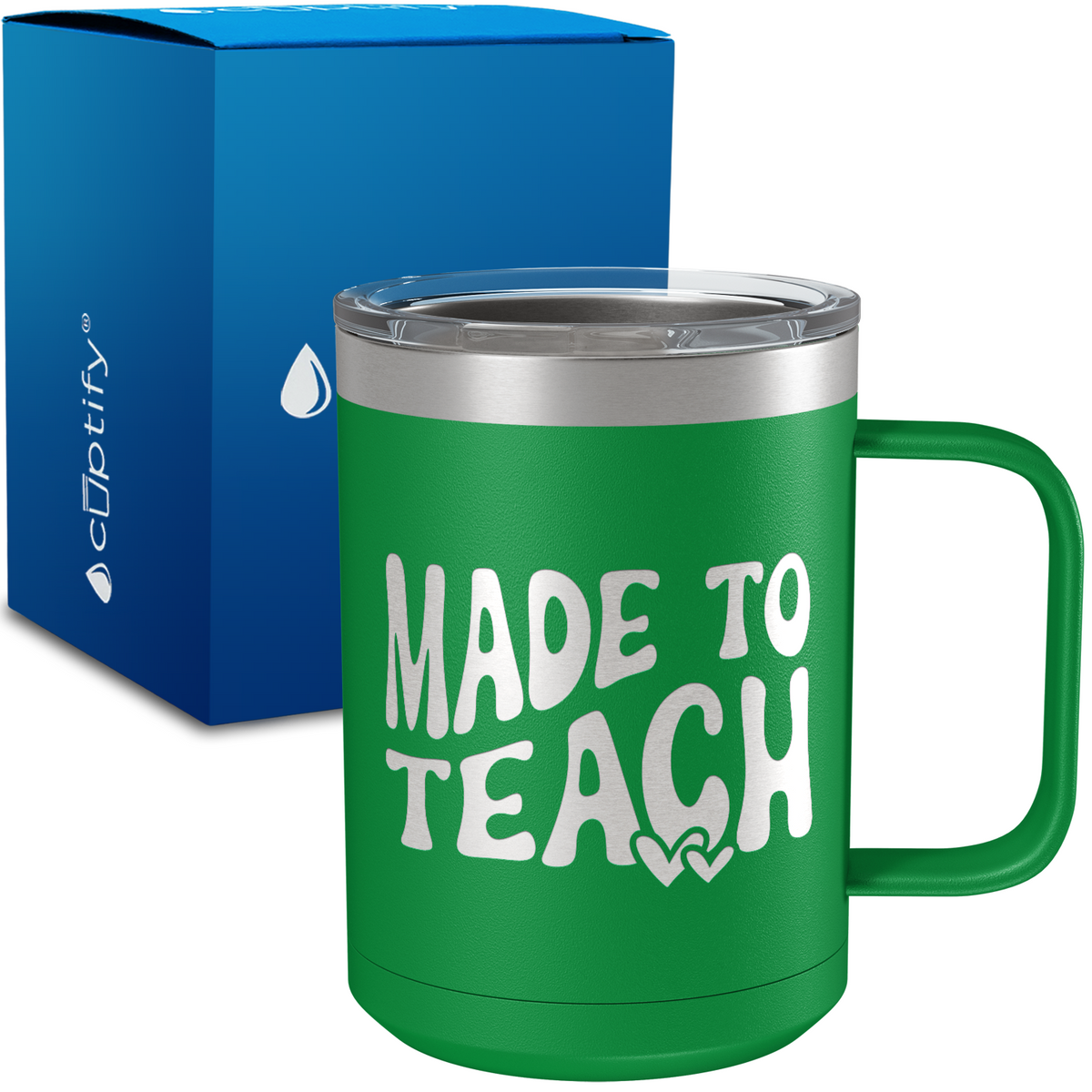 Made to Teach 15oz Stainless Steel Mug