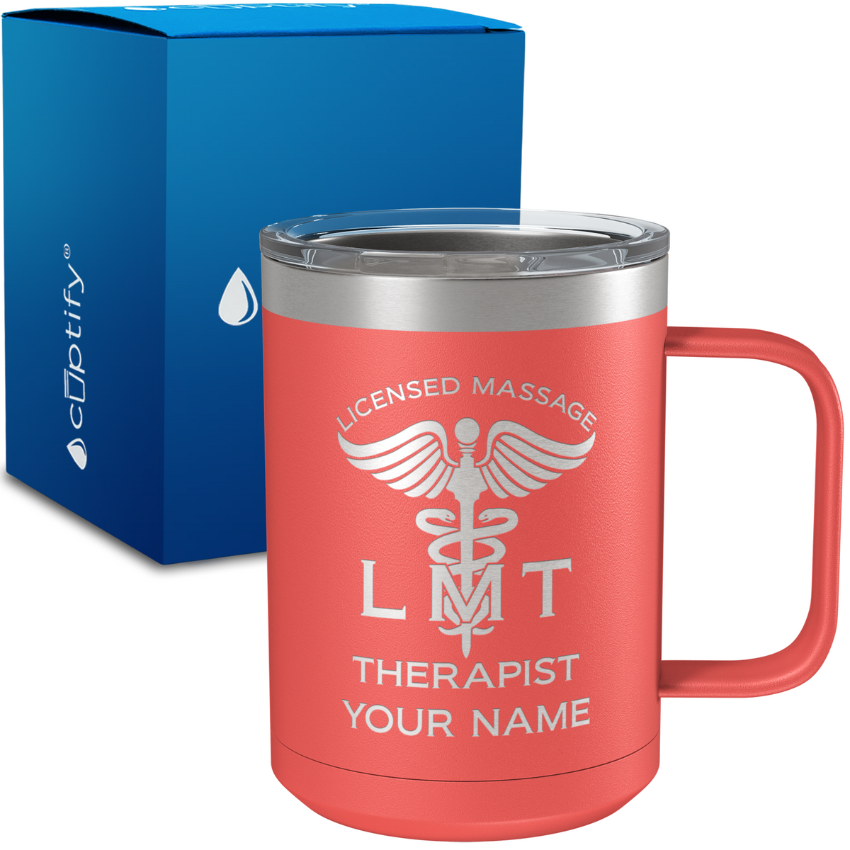LMT Licensed Massage Therapist Personalized 15oz Mug