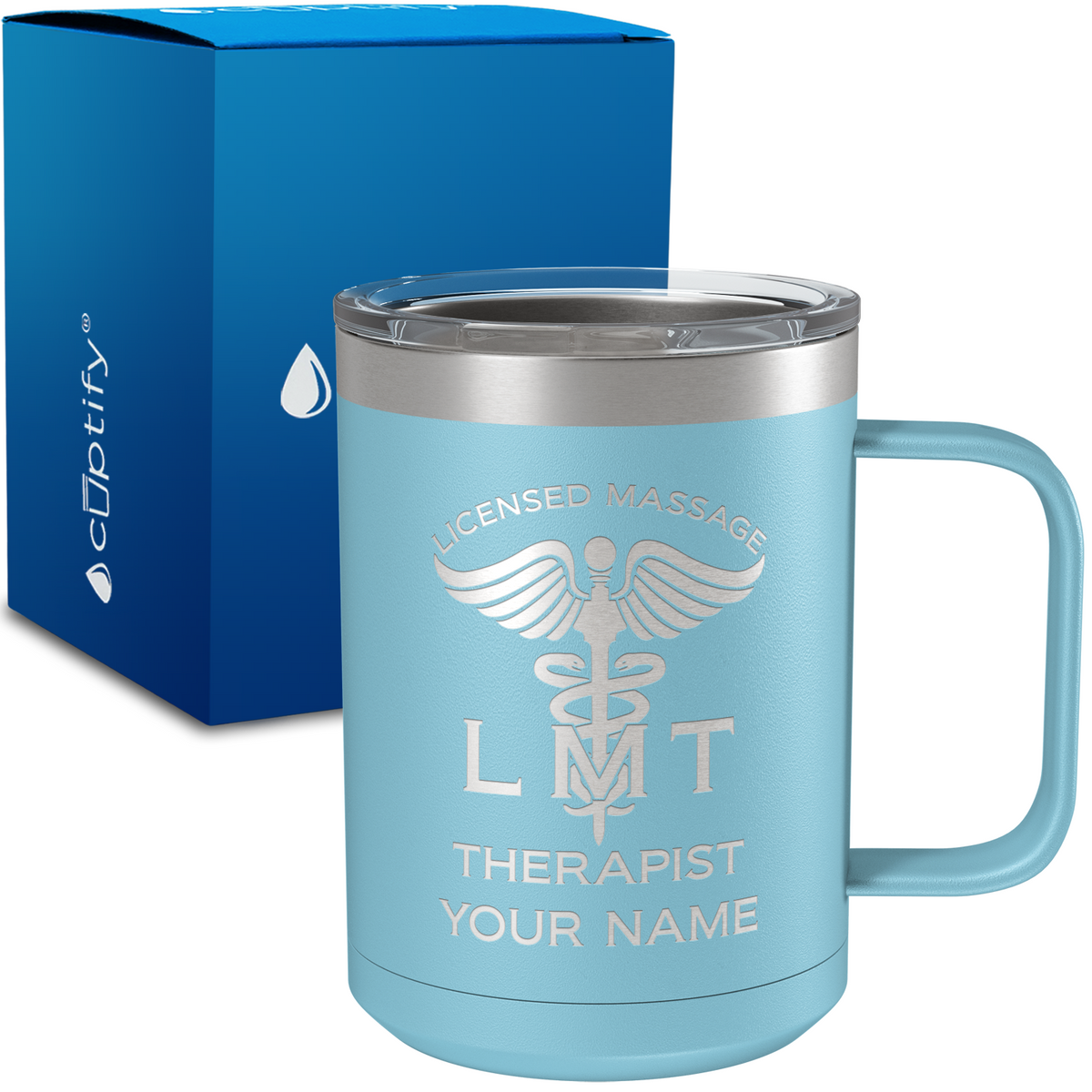 LMT Licensed Massage Therapist Personalized 15oz Mug