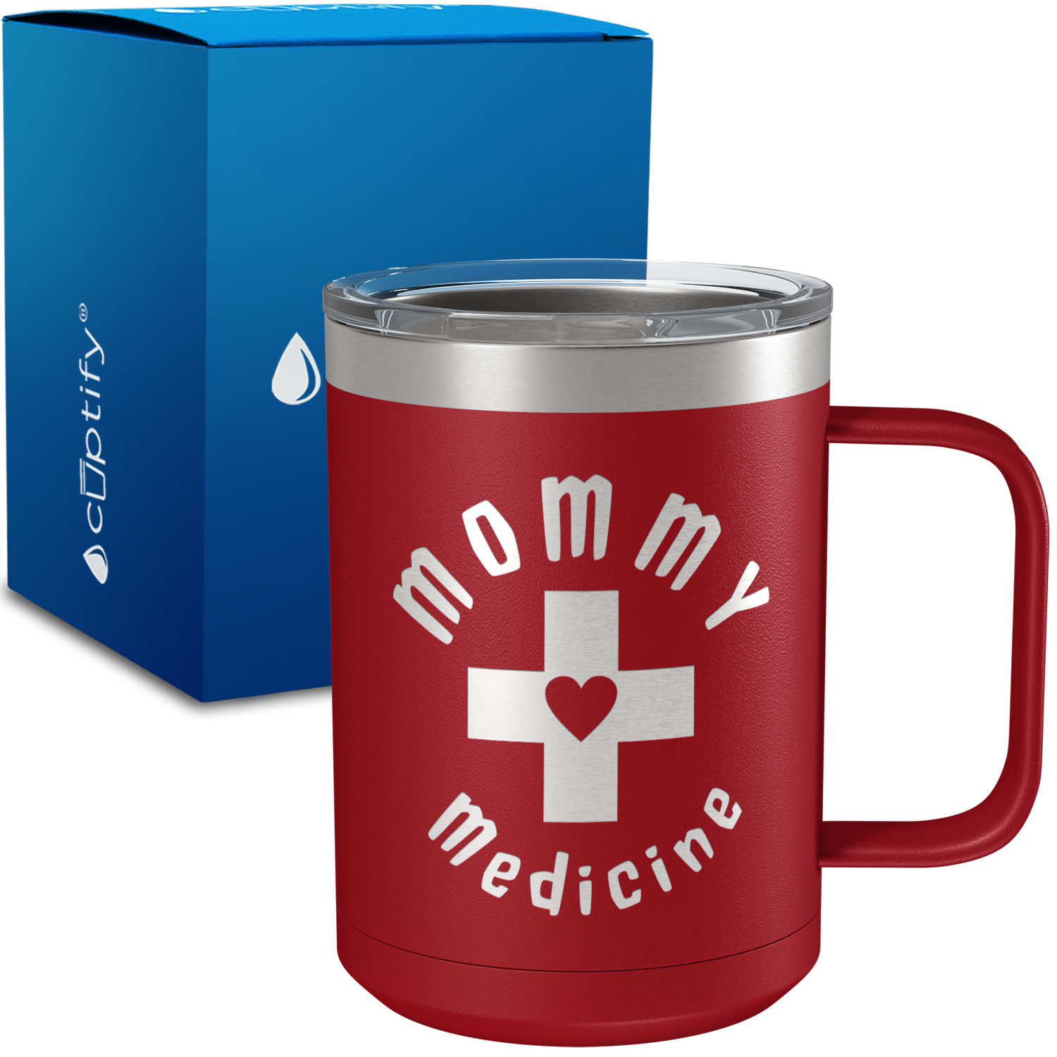 Mommy Medicine 15oz Stainless Steel Mug