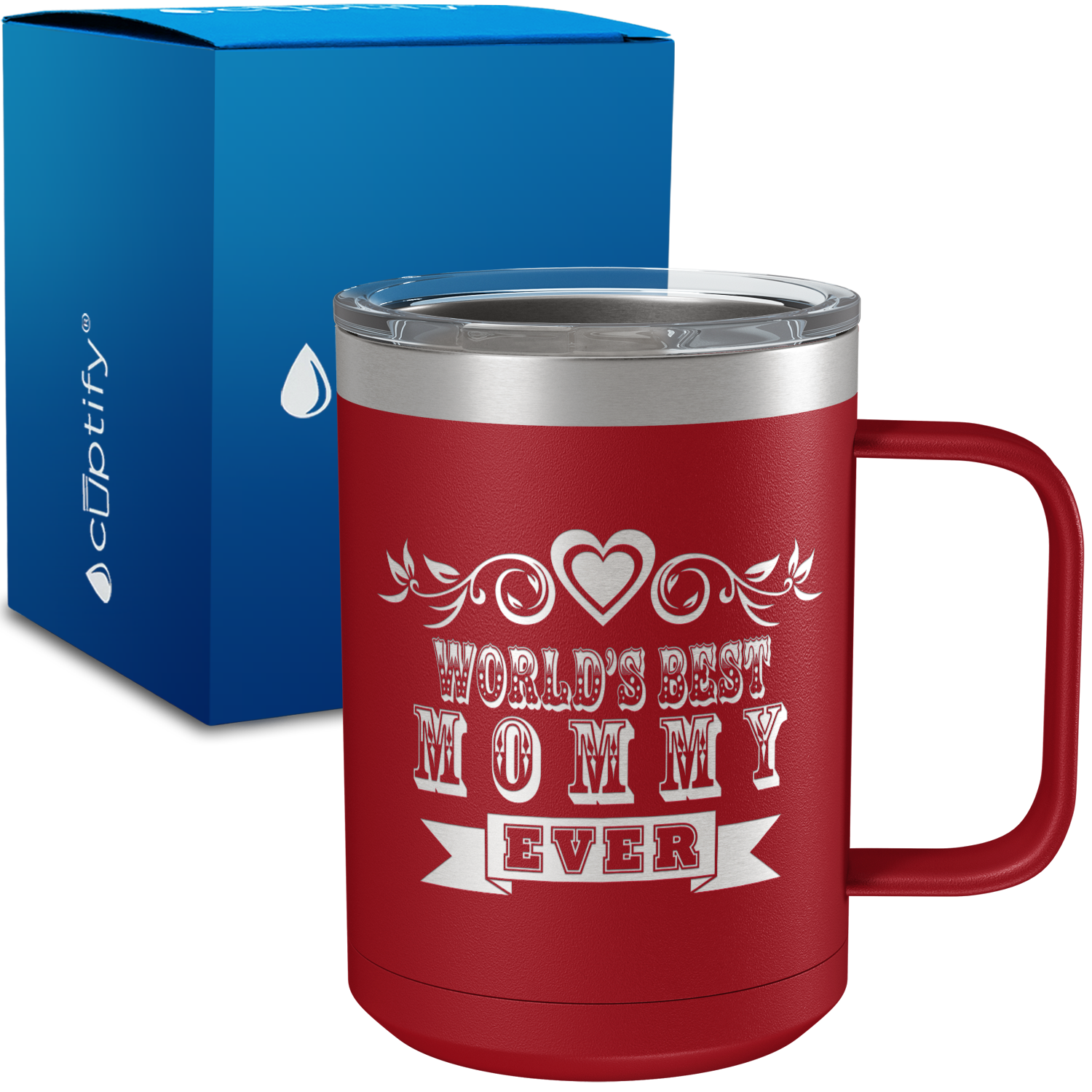 Worlds Best Mommy 15oz Stainless Steel Mug