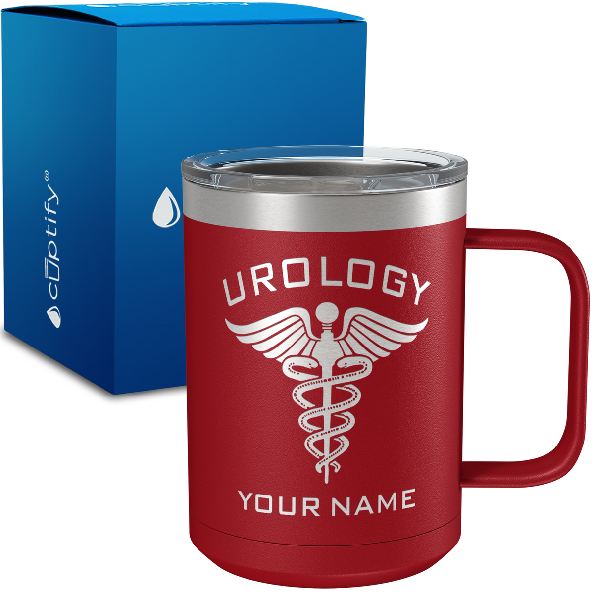 Urology Personalized 15oz Stainless Steel Mug