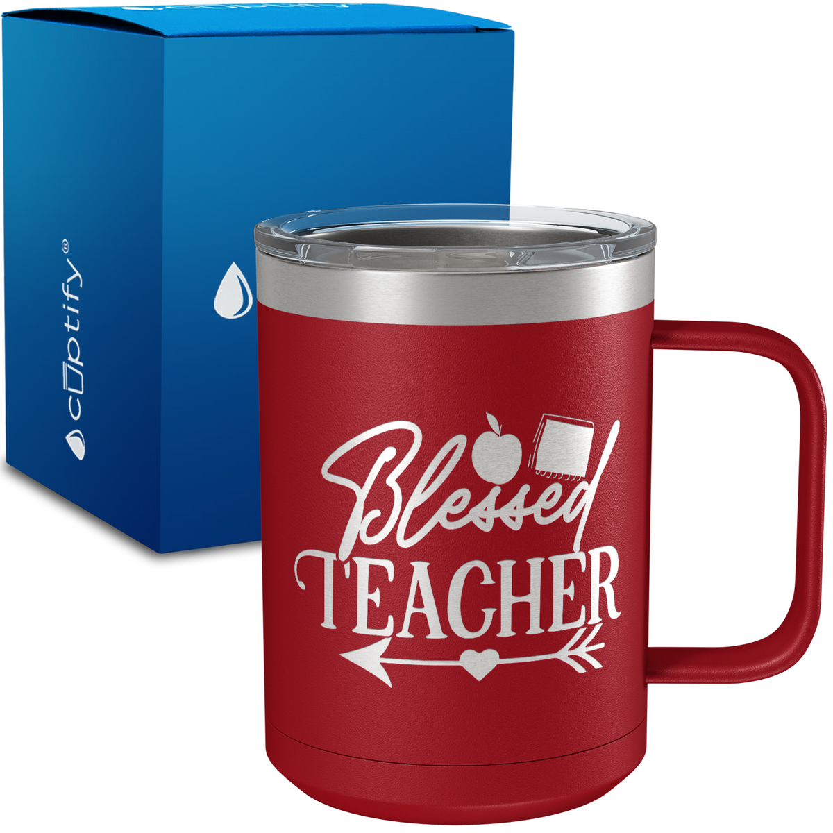 Blessed Teacher 15oz Stainless Steel Mug