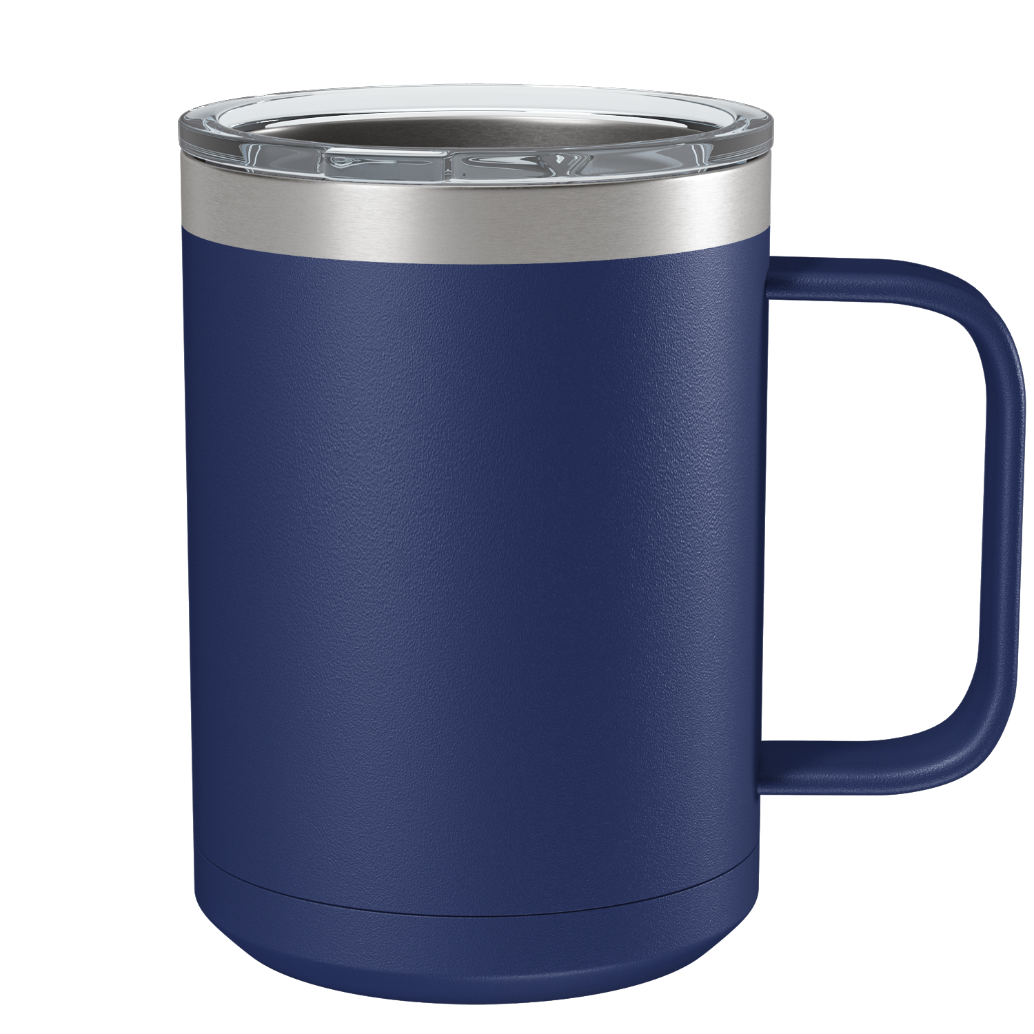 Custom 15oz Navy Blue Stainless Steel Coffee Mug
