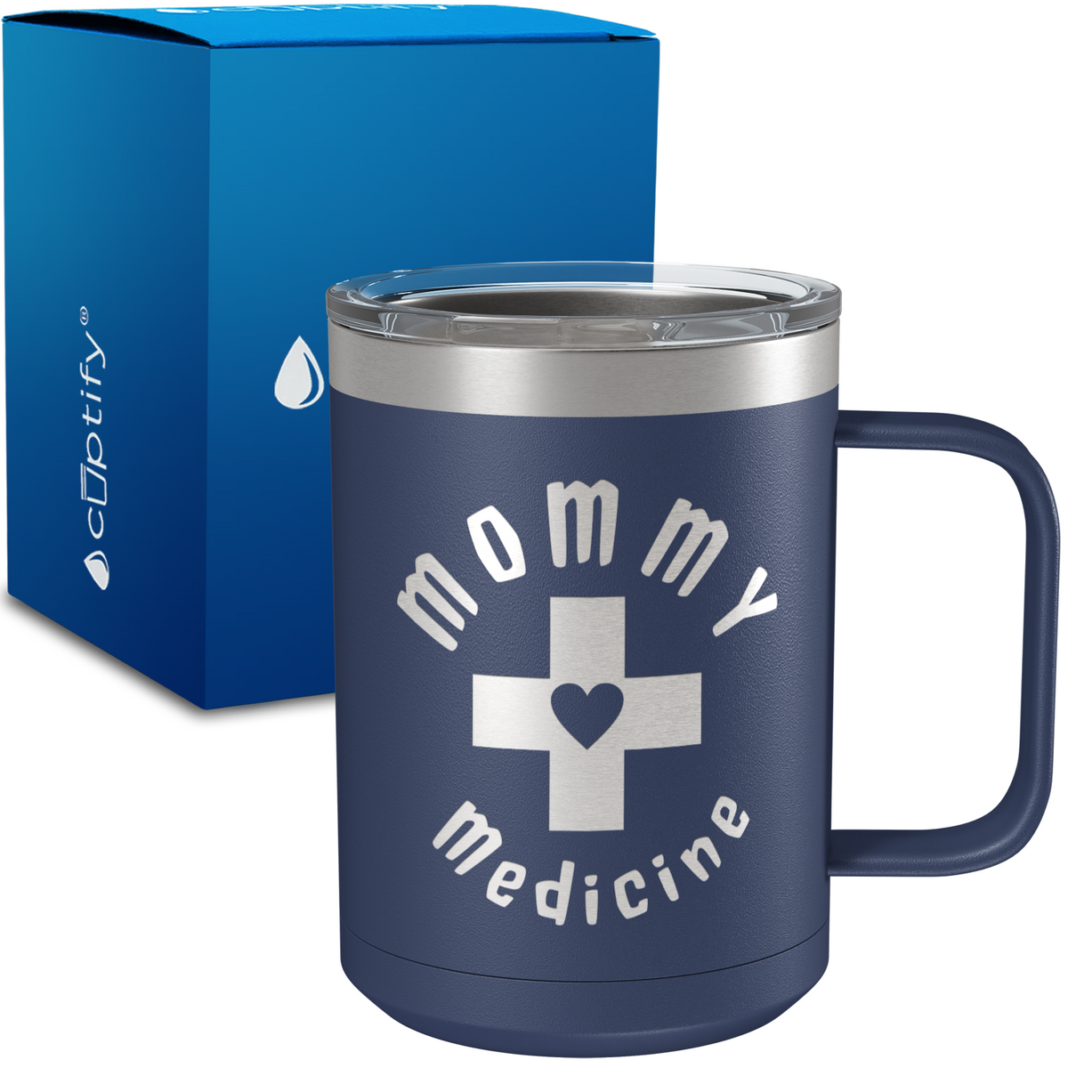 Mommy Medicine 15oz Stainless Steel Mug