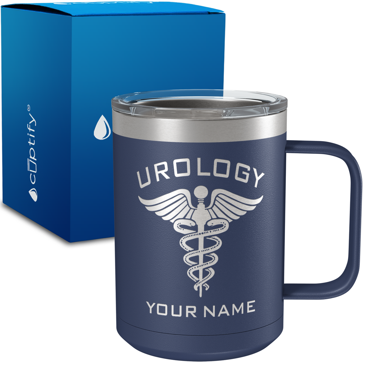 Urology Personalized 15oz Stainless Steel Mug