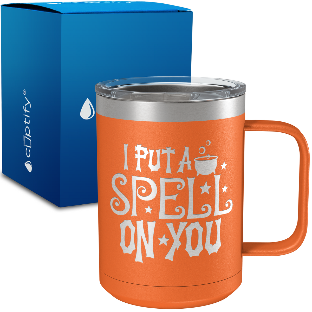 I Put a Spell on You 15oz Stainless Halloween Coffee Mug