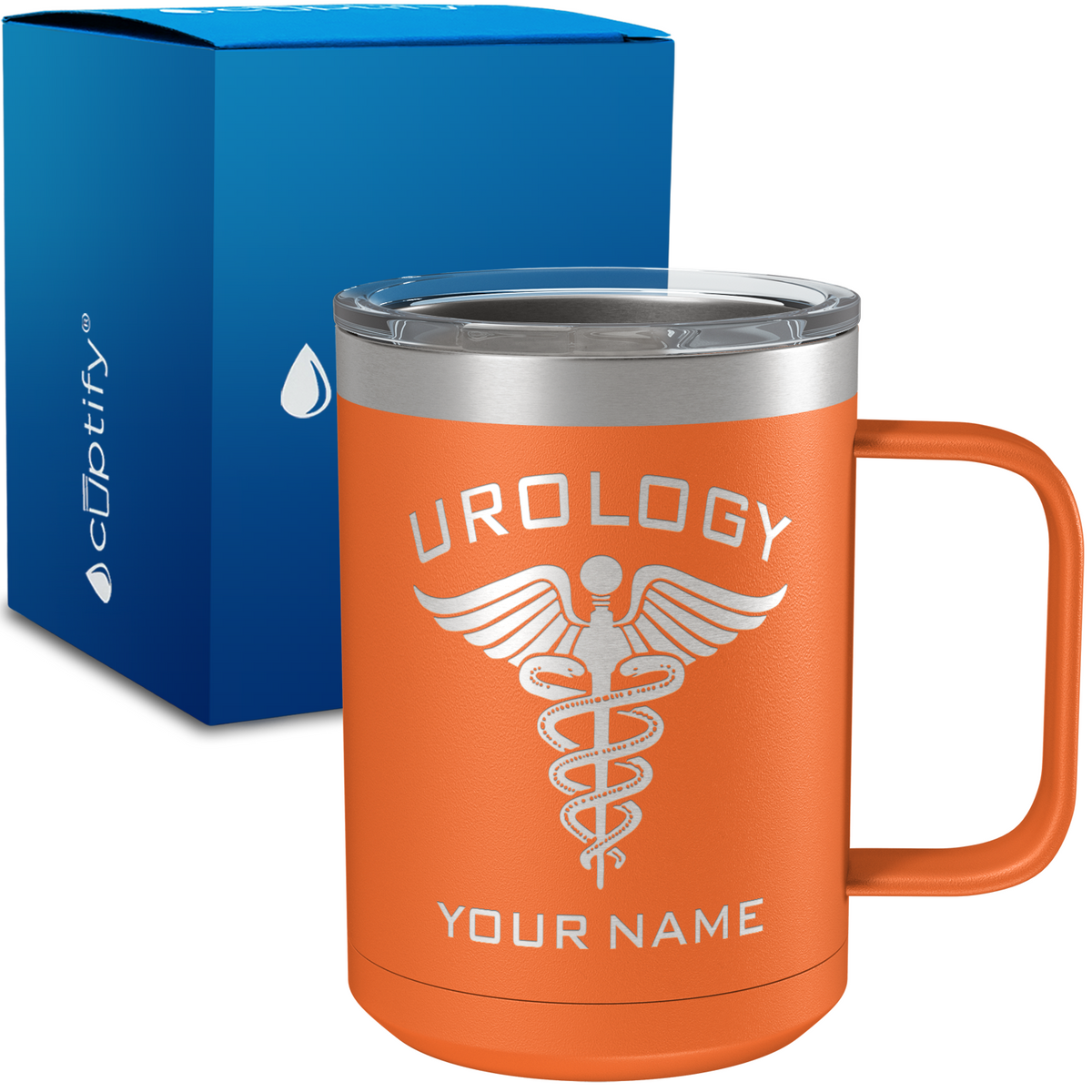 Urology Personalized 15oz Stainless Steel Mug