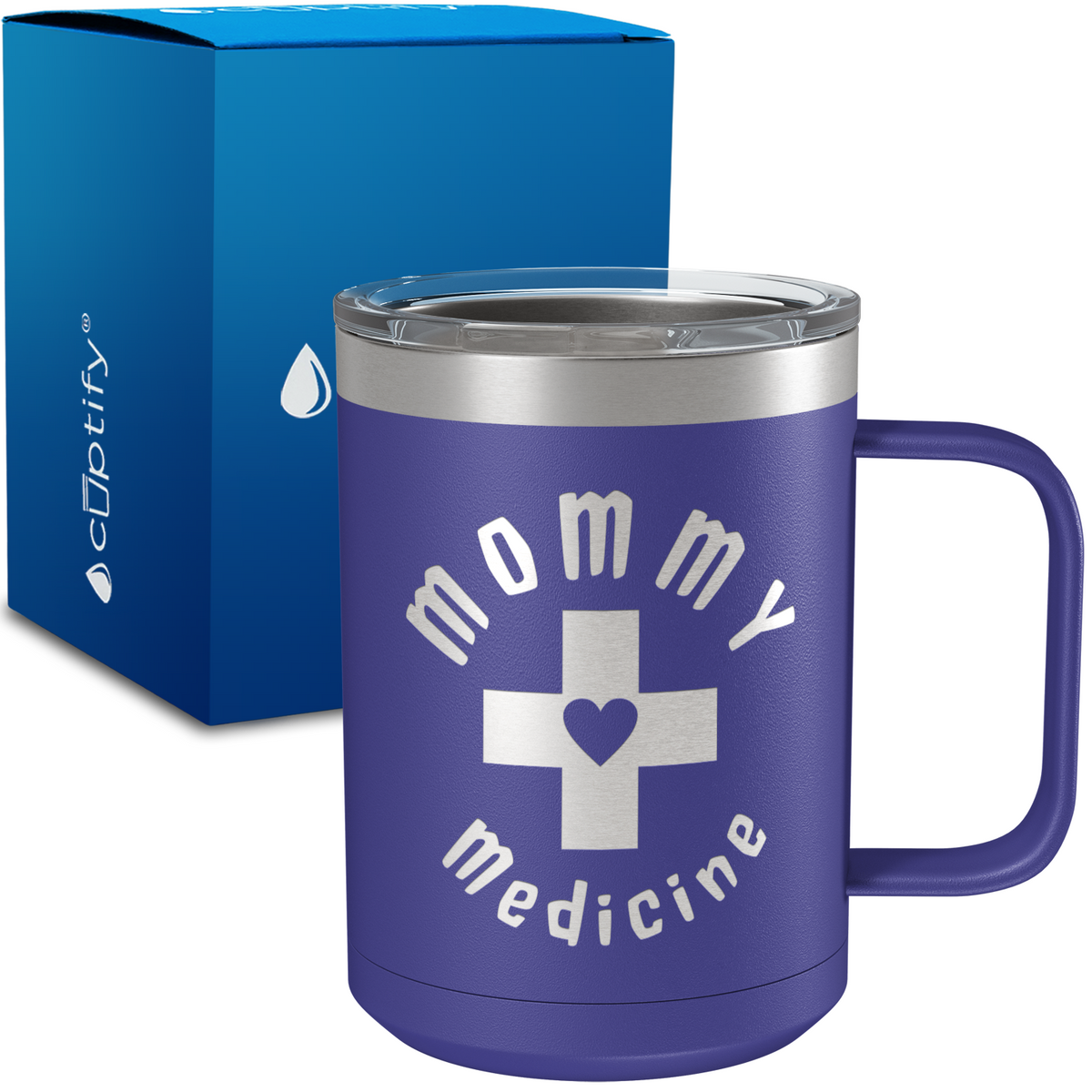 Mommy Medicine 15oz Stainless Steel Mug
