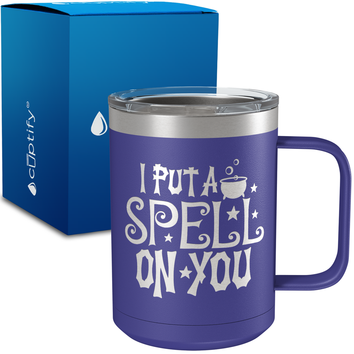 I Put a Spell on You 15oz Stainless Halloween Coffee Mug
