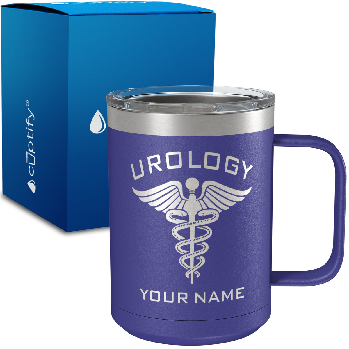 Urology Personalized 15oz Stainless Steel Mug