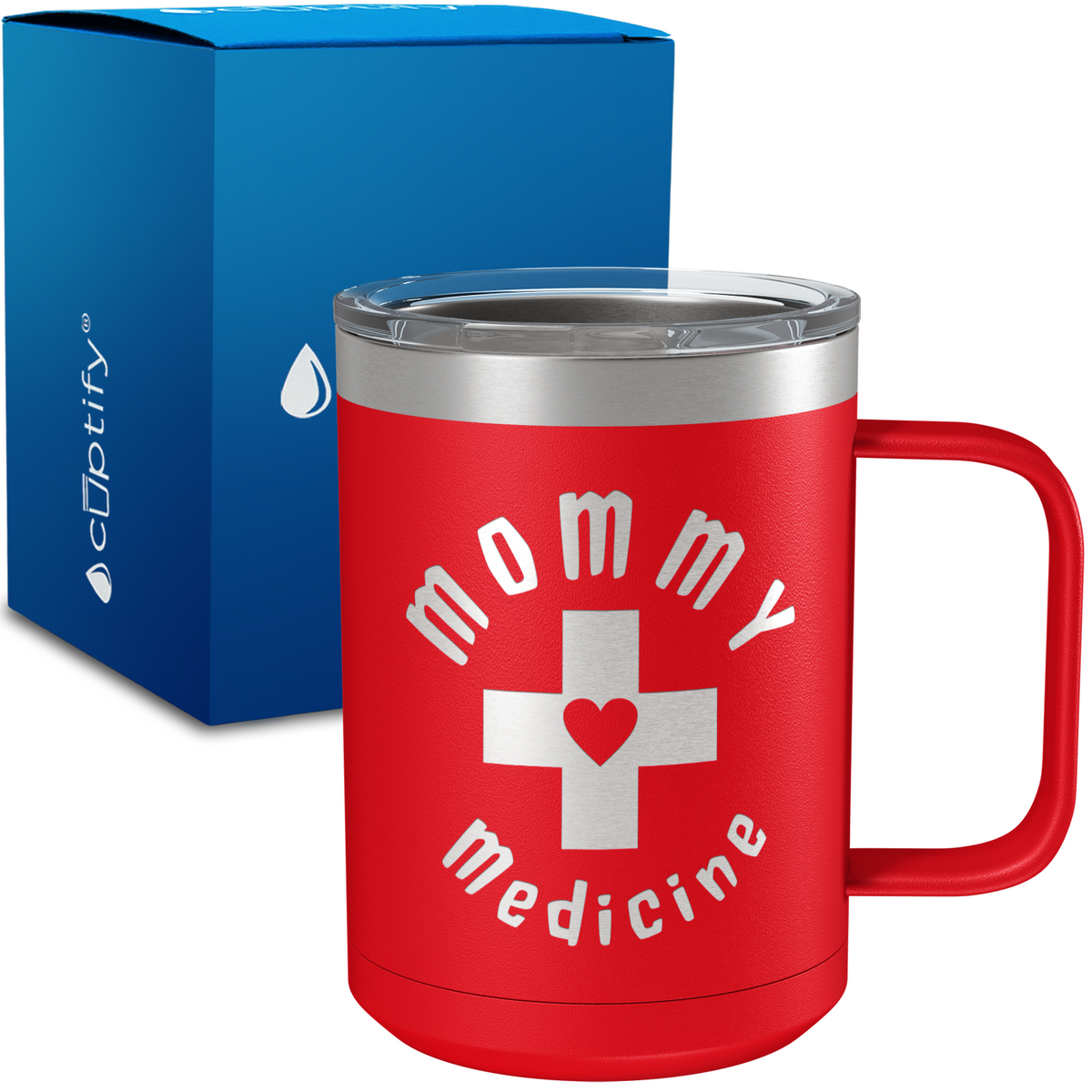 Mommy Medicine 15oz Stainless Steel Mug