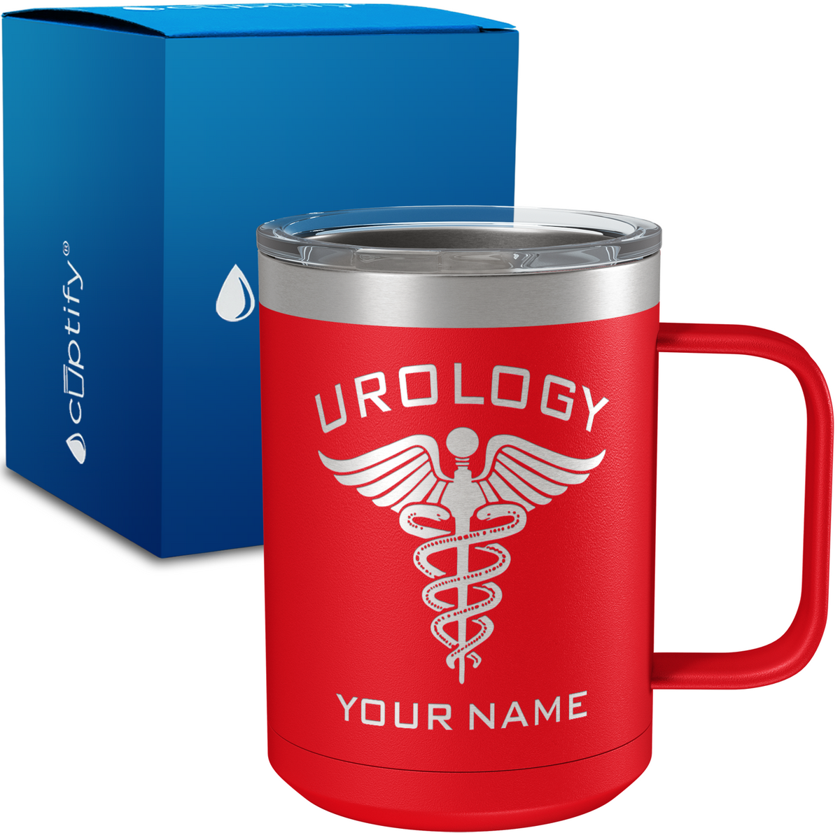 Urology Personalized 15oz Stainless Steel Mug