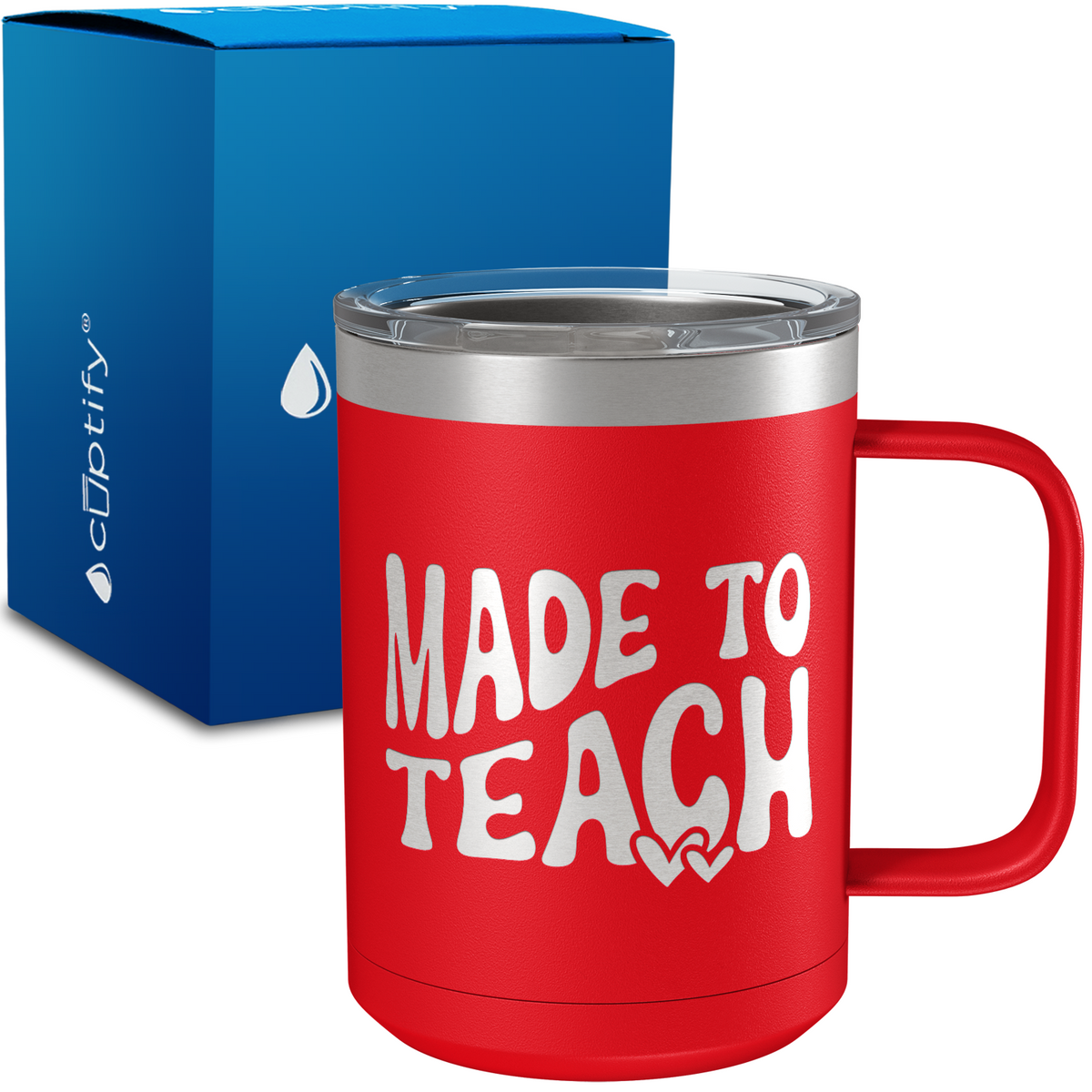 Made to Teach 15oz Stainless Steel Mug